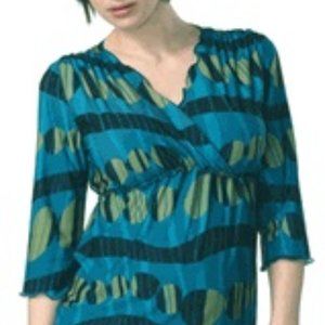 Maternity/Nursing Top - Orbital Pattern